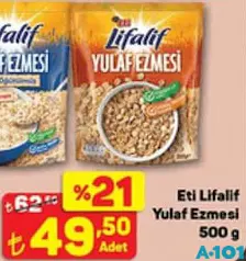 ETİ LİFALİF YULAF EZMESİ 500 G ETİ LİFALİF YULAF EZMESİ 500 G
